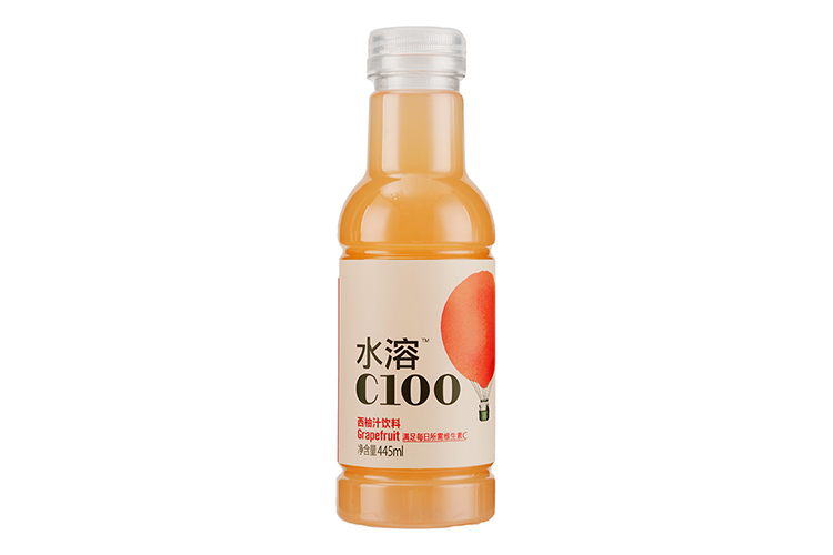 NONGFU SPRING C100 VITAMIN DRINK GRAPEFRUIT FLAVOR 445ML